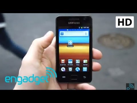 Samsung Galaxy WiFi 3.6 Hands-On | Engadget To Engadget Today Bit Ly Ya7pdt More Samsung Product Reviews Goo Gl Q813g If You Were Paying...
