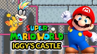 Super Mario World Snes Super Nintendo - Iggys Castle