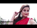 Saree Fashion || Bengal Beauty || Model Rajashree Red Saree ||  Saree Photoshoot