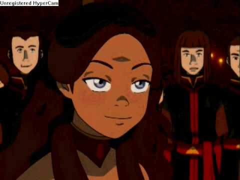 avatar last airbender aang and katara. Avatar - Aang and Katara Kiss