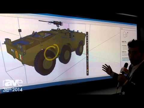 ISE 2014: Vivitek Demos WX21 Interactive Display with Finger Touch