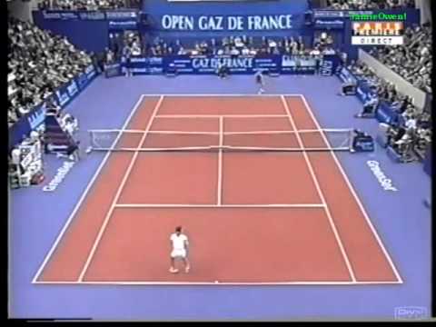 Monica セレス（セレシュ） vs Justine エナン 2002 GDF ハイライト