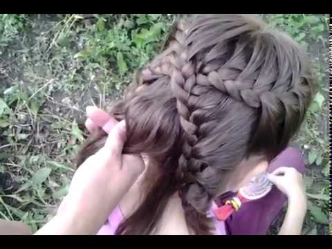 Причёска сердечко для девочек Причёска сердечко для девочек