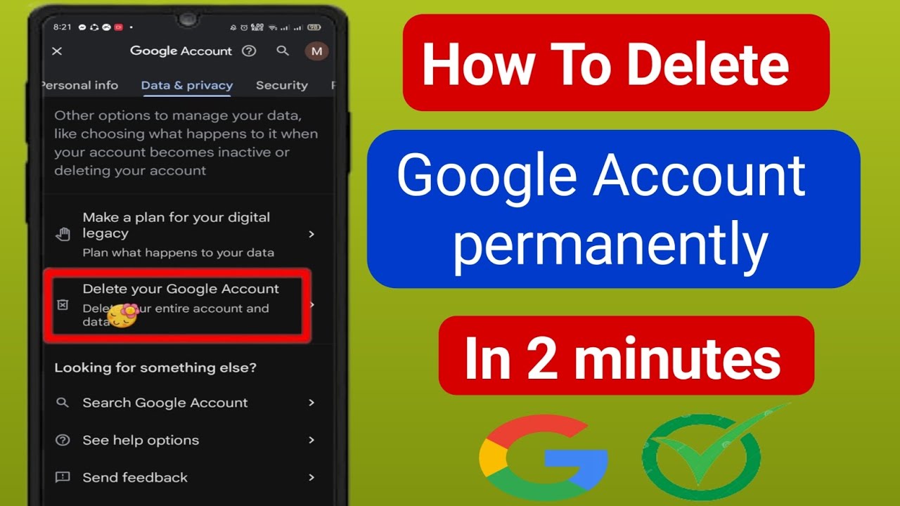 How To Delete Google Account Permanently 2024 (New How To Delete Google Account Permanently 2024 (New