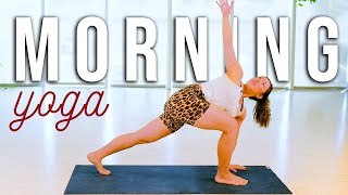Morning Yoga - 10 Min Full Body Heart Opening & Energizing Stretch Routine