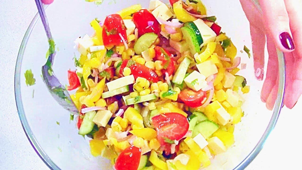 Лёгкие и быстрые салаты рецепты с простые и вкусные Лёгкие и быстрые салаты рецепты с простые и вкусные