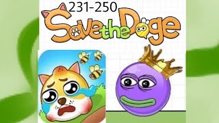 Save The Doge, 231-250 Level. Головоломка И Логическая Игра.