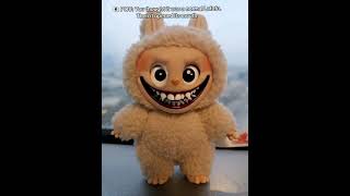 Lafufu Reveals Monster Teeth Fake Labubu Horror Transformation Ai Creepy Doll Short