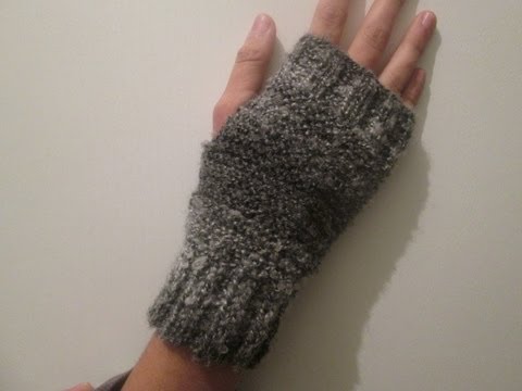 comment tricoter gants facile