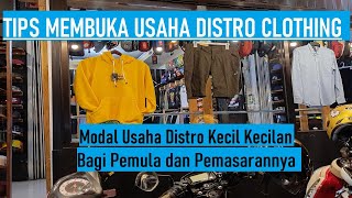 Modal Usaha Distro Kecil Kecilan Bagi Pemula Dan Pemasaranya
