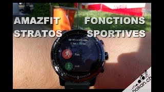 Huami Amazfit Stratos Toutes Les Fonctions Pour Le Sport