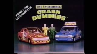 Tyco Crash Dummies - Krocka Bilar Och Ha Bälte På - Reklam Tv3