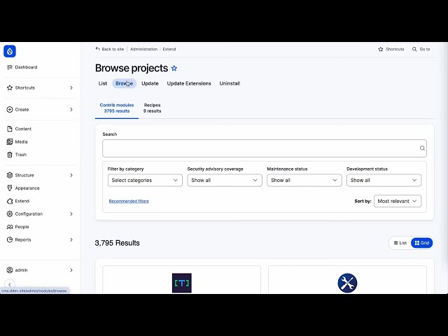 Watch Drupal CMS - Project Browser on YouTube.