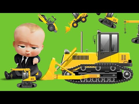 Khám phá thế giới | Các loại máy móc công trình xây dựng