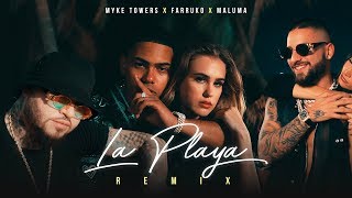 Myke Towers, Maluma & Farruko - La Playa | Remix