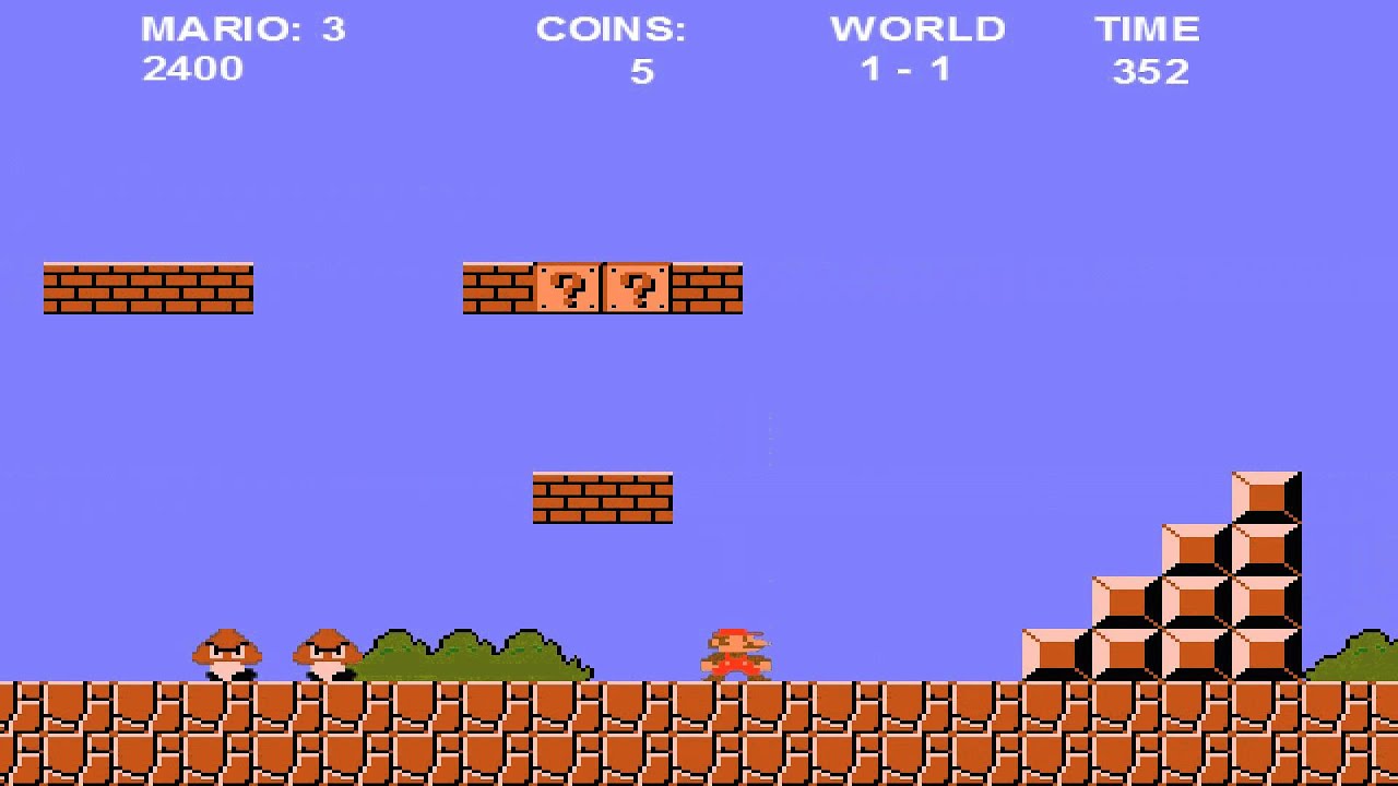 Super Mario Bros 1985 Game Play