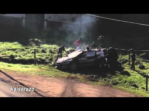 Latvala's crash on WRC Rallye de France Alsace