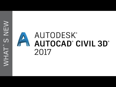 What´s new in AutoCAD Civil 3D 2017