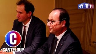 C'est Canteloup - La crise de rire des conseillers de François Hollande
