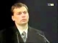 Orbán Viktor megnyitja a Terror Háza Múzeumot 2002-ben