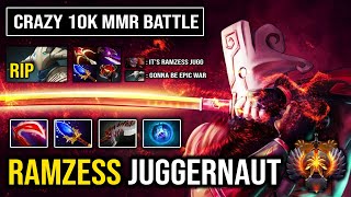 Ramzess Juggernaut Is Back Desolator Slash Vs 7Min Madness Godlike Sven Epic 10K Mmr Battle Dota 2