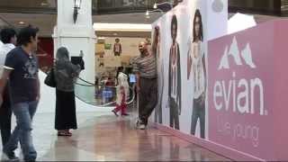 Evian Live Young Activation Video 2011