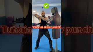 Tutorial : Elbow Punch 🥋 #Thaiboxing #Fighter #Muaythai #Ufc #Usa #Kickboxing