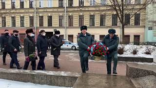 В Санкт-Петербурге Отметили 175-Летие Жамбыла