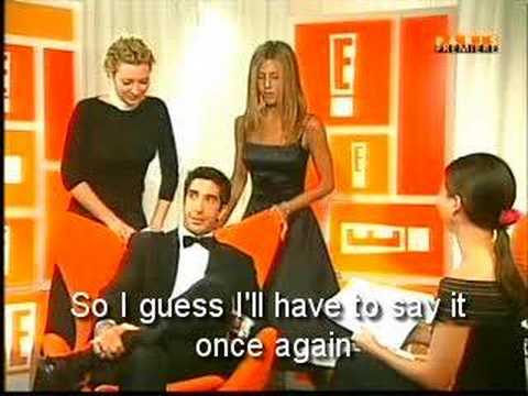 friends jennifer aniston david schwimmer interview