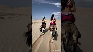 Race Between Two Indian Women On Donkeys Killing Ai