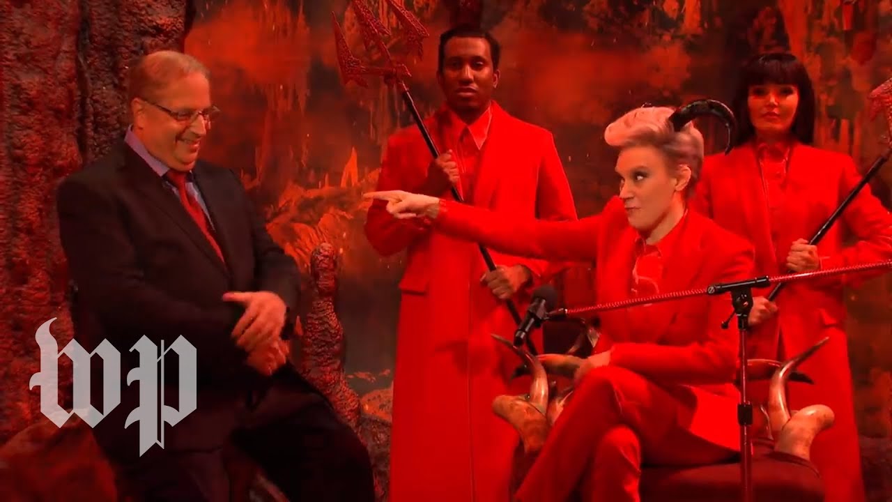 SNL depicts the devil's star-struck encounter with Alan Dershowitz