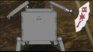 Ghost in the Shell: Stand Alone Complex funny scene with CEO Iwasaki of Meditech