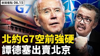 💥譚德塞出賣北京,懷疑實驗室洩毒❗️菅義偉批中共異類,拜登「沉默即共犯」;解封11區,廣州外鬆內緊?北約G7抗共強硬,德意日腰桿硬了;中共進一步孤立,世界需慎防【新聞看點 李沐陽6.15】