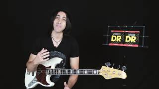 DR Strings LEGEND - Flat Wound Strings for Bass