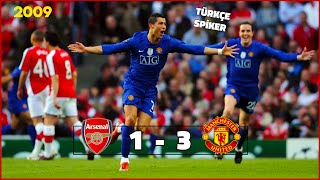 Arsenal 1-3 Manchester United | 2009 Şampiyonlar Ligi Yarı Final - Türkçe Spiker