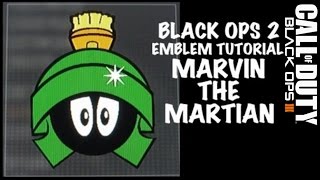 Marvin the Martian emblem tutorial black ops 2