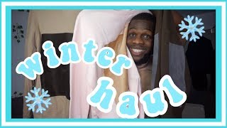 an interesting winter try-on haul