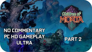 Children Of Morta Walkthrough Part 2 Silk Caverns, Spider King Boss No Commentary