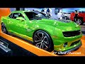 Hot Wheels 2012 Chevrolet Camaro Chrome Green- 2011 LA Auto Show