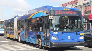 Q110 Bus Announcements To Belmont Park. Weekend Service.