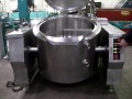 ~250 Ltr Tilting Kettle Tank with Scraped Surface Gate-Type Mixer