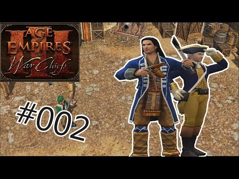 Let's Play Age of Empires III: The War Chiefs #002: Hessische Geiselnehmer