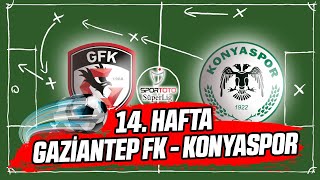 Süper Lig 14. Hafta Gaziantep Fk Vs Konyaspor