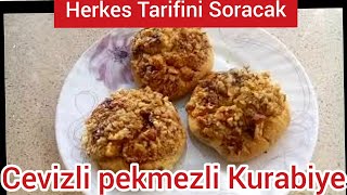 Cevi̇zli̇ Pekmezli̇ Kurabi̇ye Tarif Sorduran Kurabiye - Lezzetli Kurabiye Tarifi - Hayatım Mutfak