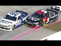 Kahne, Vickers have a Martinsville dust up