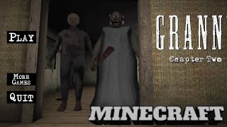 granny chapter - 2 Minecraft horror gameplay