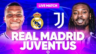 Real Madrid - Juventus Live Mbappe En Petard Ligue Des Champions Champions League Ucl