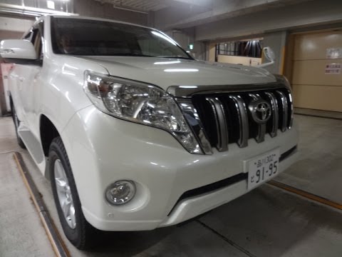 New 2014 Toyota Land Cruiser Prado TX leather seats Ready for delivery Tokyo Japan
