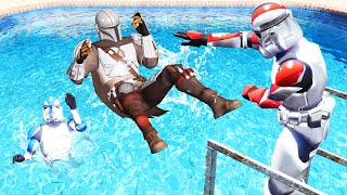 Gta 5 Ragdolls Star Wars Jumpsfails Euphoria Physics