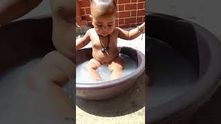 Baby Ka Nahana So Cute Video